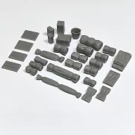 Royal Model Tentpaks and bedrolls 1:48 (RM1032)