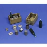 Royal Model Crates, cans and bottles 1:16 (RM1037)