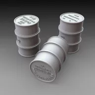 Royal Model German fuel drums - WWII 15pcs. 1:48 (RM1069)
