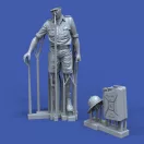 Royal Model German DAK soldier holding jerrycan 3D printed 1:35 (RM1084)