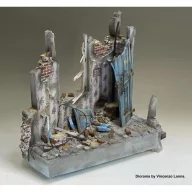 Royal Model German house ruin No.1 1:35 (RM1099)