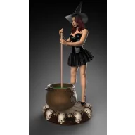 Royal Model Witch Pinup Girl Halloween 1:24 (RM1108)
