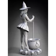 Royal Model Witch Pinup Girl Halloween 1:24 (RM1108)