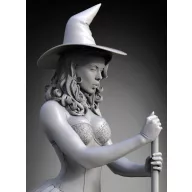 Royal Model Witch Pinup Girl Halloween 1:24 (RM1108)