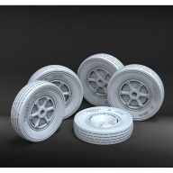   Royal Model Autoblinda AB41 'Libia' wheels set 1:35 (RM1155)