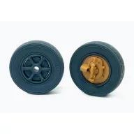   Royal Model Autoblinda AB41 'Libia' wheels set 1:35 (RM1155)