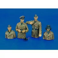   Royal Model Waffen SS Tiger I crew - 3/2 fig-WWII 1:35 (RM232)