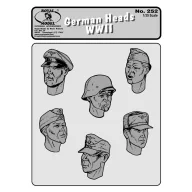 Royal Model German heads WWII n.1 1:35 (RM252)
