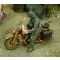 Royal Model DKW German Motorcycle rider-WWII 1:35 (RM266)