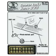 Royal Model Horns (for German tanks-WWII 1:35 (RM277)