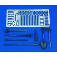 Royal Model U.S.tanks Tools & Holders-WWII 1:35 (RM443)