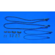   Royal Model German tanks Tow Cables & Towing Clevis-WWII 1:35 (RM446)