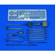 Royal Model Tiger I Tools & Holders-WWII 1:35 (RM455)