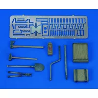   Royal Model Panther/Jagdpanther Tools & Holders-WWII 1:35 (RM457)