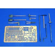   Royal Model SD. Kfz. 250/251 Tool & Holder Set-WWII 1:35 (RM498)