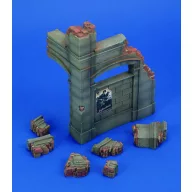 Royal Model Corner ruin German building 1:35 (RM504)