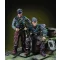 Royal Model German tankers at rest-WWII 1:35 (RM622)