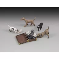 Royal Model Dogs and cats 1:35 (RM662)