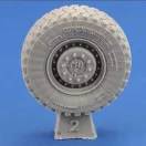 Royal Model Cougar-4×4 sagged wheels 1:35 (RM772)
