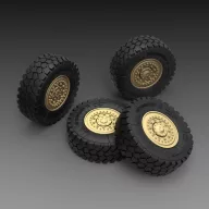Royal Model U.S. 4x4 MRAP sagged wheels 1:35 (RM785)