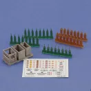 Royal Model Champagne, cognac e wine bottles with crates 1:35 (RM801)