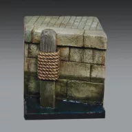 Royal Model Stone dock section (1/35-32 scale) 1:35 (RM838)