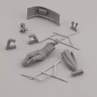 Royal Model German soldier who sleeps-WWII 1:35 (RM852)