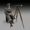 Royal Model Erwin Rommel with tripod telescope (75mm) (RM855)