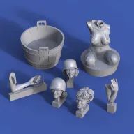 Royal Model Girl taking a bath 1:35 (RM885)