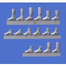 Royal Model Assorted German soldiers shoes & boots-WWII 1:35 (RM911)