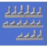   Royal Model Assorted German soldiers shoes & boots-WWII 1:35 (RM911)