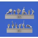 Royal Model Assorted hands set No.4 1:35 (RM914)