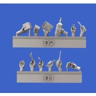 Royal Model Assorted hands set No.4 1:35 (RM914)