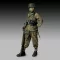 Royal Model German soldier with rifle 1:72 (RM918)