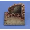 Royal Model Base with ruined wall 'cm4x4' No.10 1:35 (RM941)