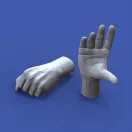 Royal Model Assorted hands set No. 2 1:16 (RM963)