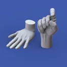 Royal Model Assorted hands set No. 3 1:16 (RM964)