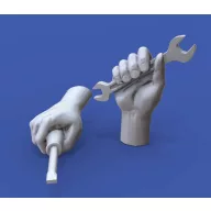 Royal Model Assorted hands set No. 4 1:16 (RM965)