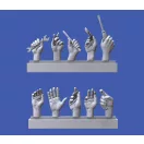 Royal Model Assorted hands set No. 4 1:16 (RM965)