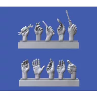 Royal Model Assorted hands set No. 4 1:16 (RM965)
