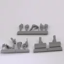 Royal Model Assorted german hands set -WWII 1:16 (RM966)