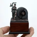 Royal Model German infantry soldier eating - WWII 1:35 (RM972)