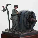 Royal Model German infantry soldier eating - WWII 1:35 (RM972)