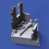   Royal Model Mid orient ruin base 'cm9x9' 1:35 (RM988)