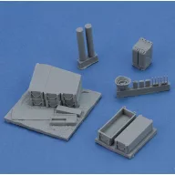 Royal Model Base with 105 mm Ammo with Cases cm4x4 (RM992)