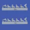 Royal Model German DAK boots-assorted positions-WWII 1:35 (RM995)
