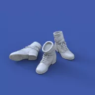   Royal Model German infantry boots with gaiters-various positions-WWII (no.2) 1:35 (RM996)