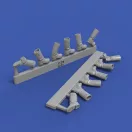Royal Model German infantry boots-various positions-WWII (no.4) 1:35 (RM998)