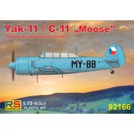   RS model Yak-11 / C-11 "Moose"  ČSSR, Hungarian, Poland, Mali AF 1:72 (92166)