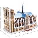 CubicFun Notre Dame de Paris 3D Puzzle S3012